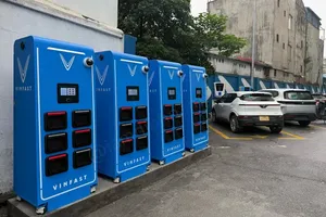 HCMC designates 65 sites for electric motorbike battery-swapping stations